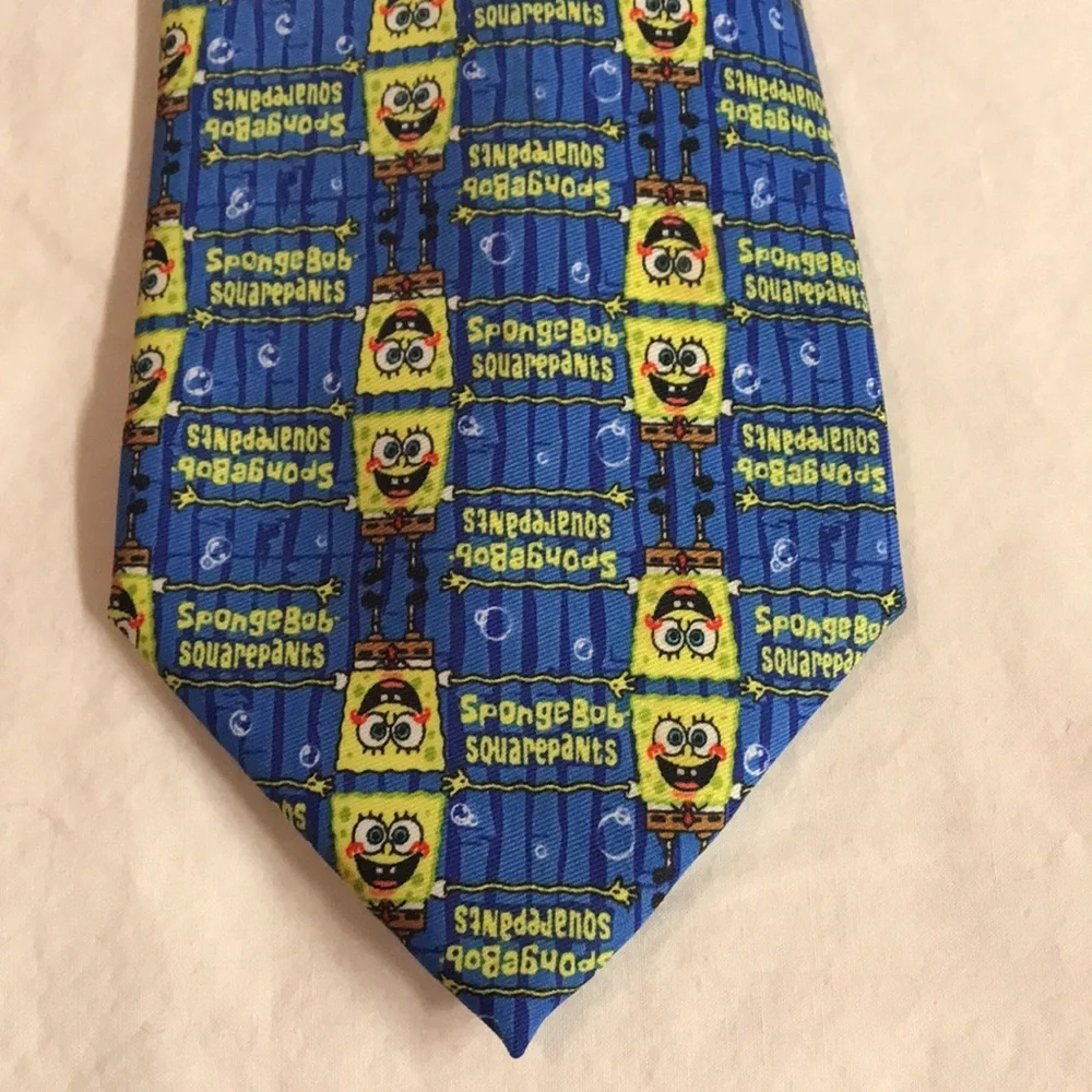 Sponge Bob Square Pants Men’s Tie